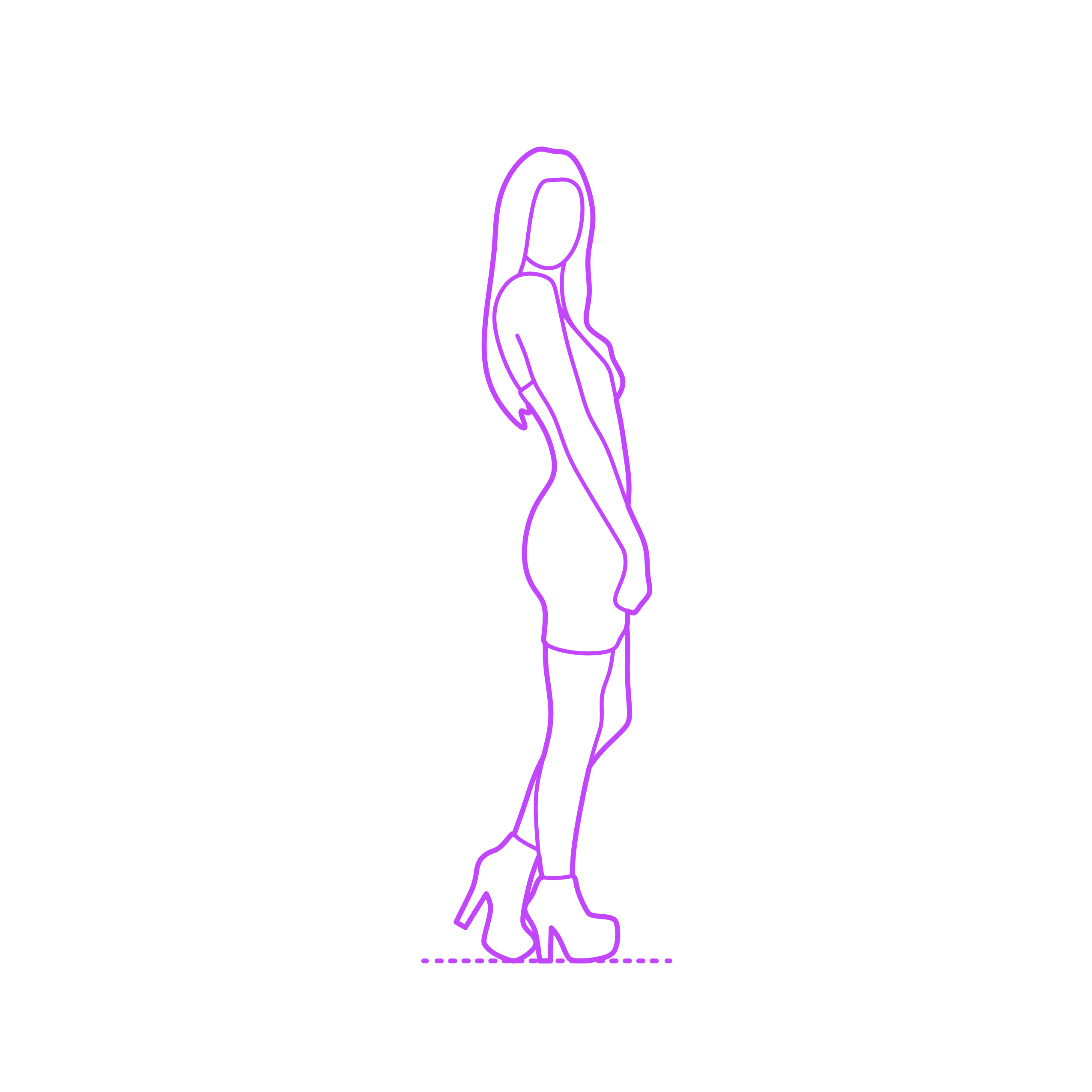 Pop Culture Reality Tv Kendall Jenner Contour Svg Vector Free Vectors